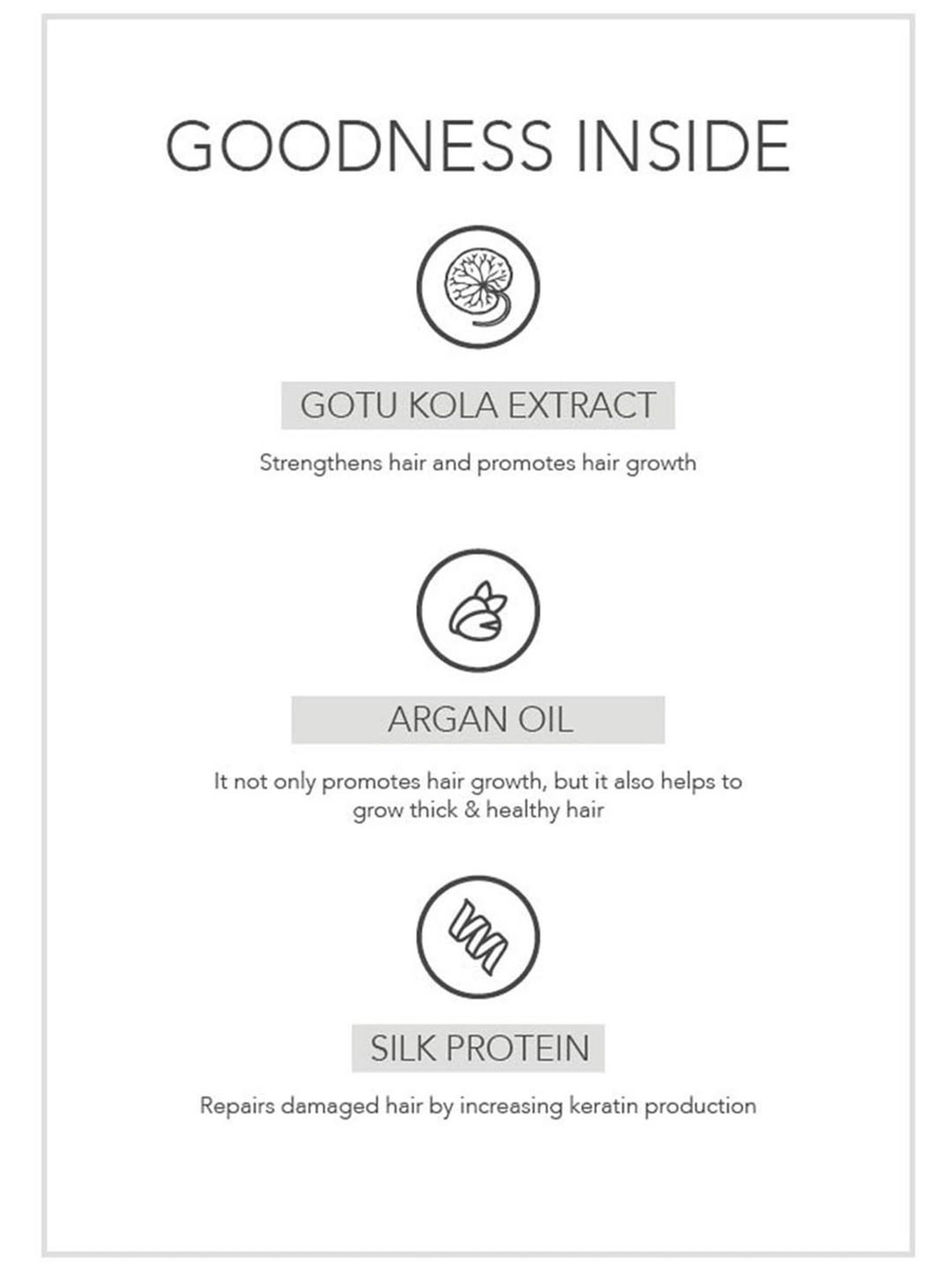 Fabessentials Silk, Argan Oil & Gotu Kola Shampoo - 250 ml