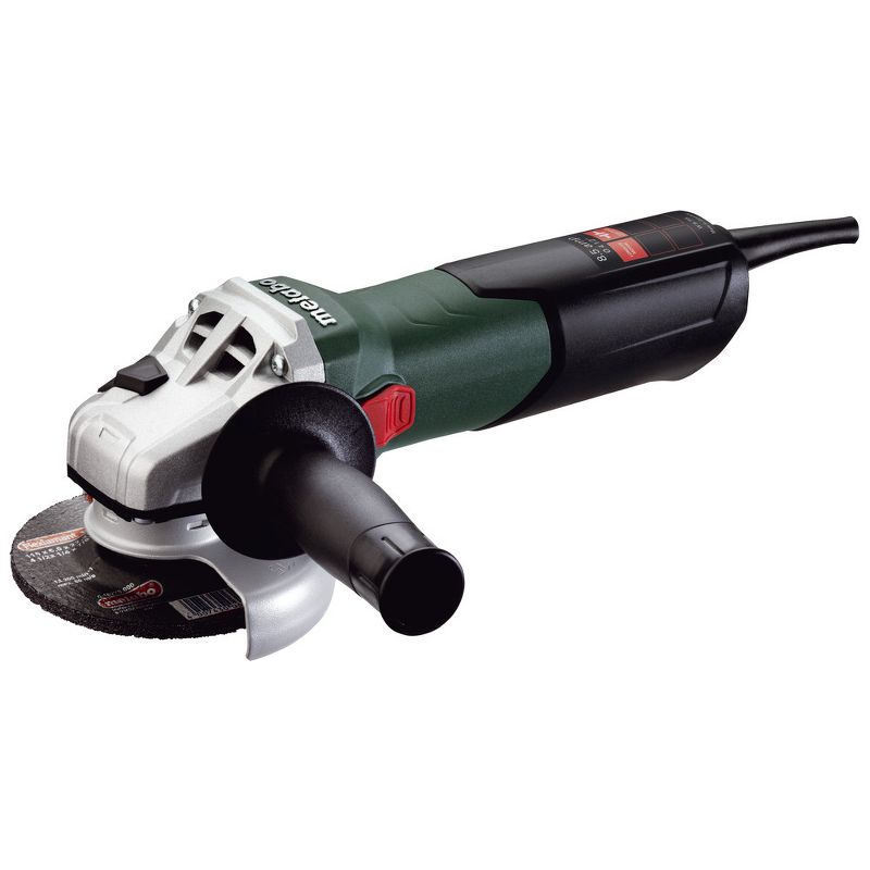 Metabo W9-115 8.5 Amp 4-1/2 in. Angle Grinder with Lock-On Sliding Switch