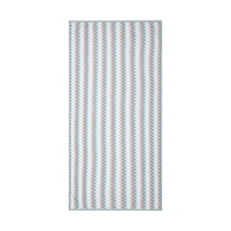 6pc Salina Bath Towel Set Seafoam - CARO HOME