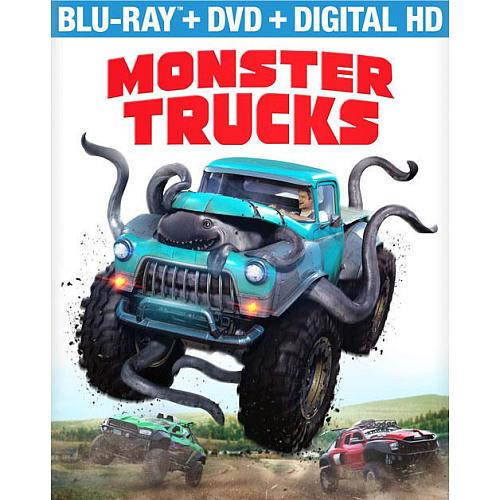 Monster Trucks Blu-Ray Combo Pack Blu-Ray/DVD/Digital HD