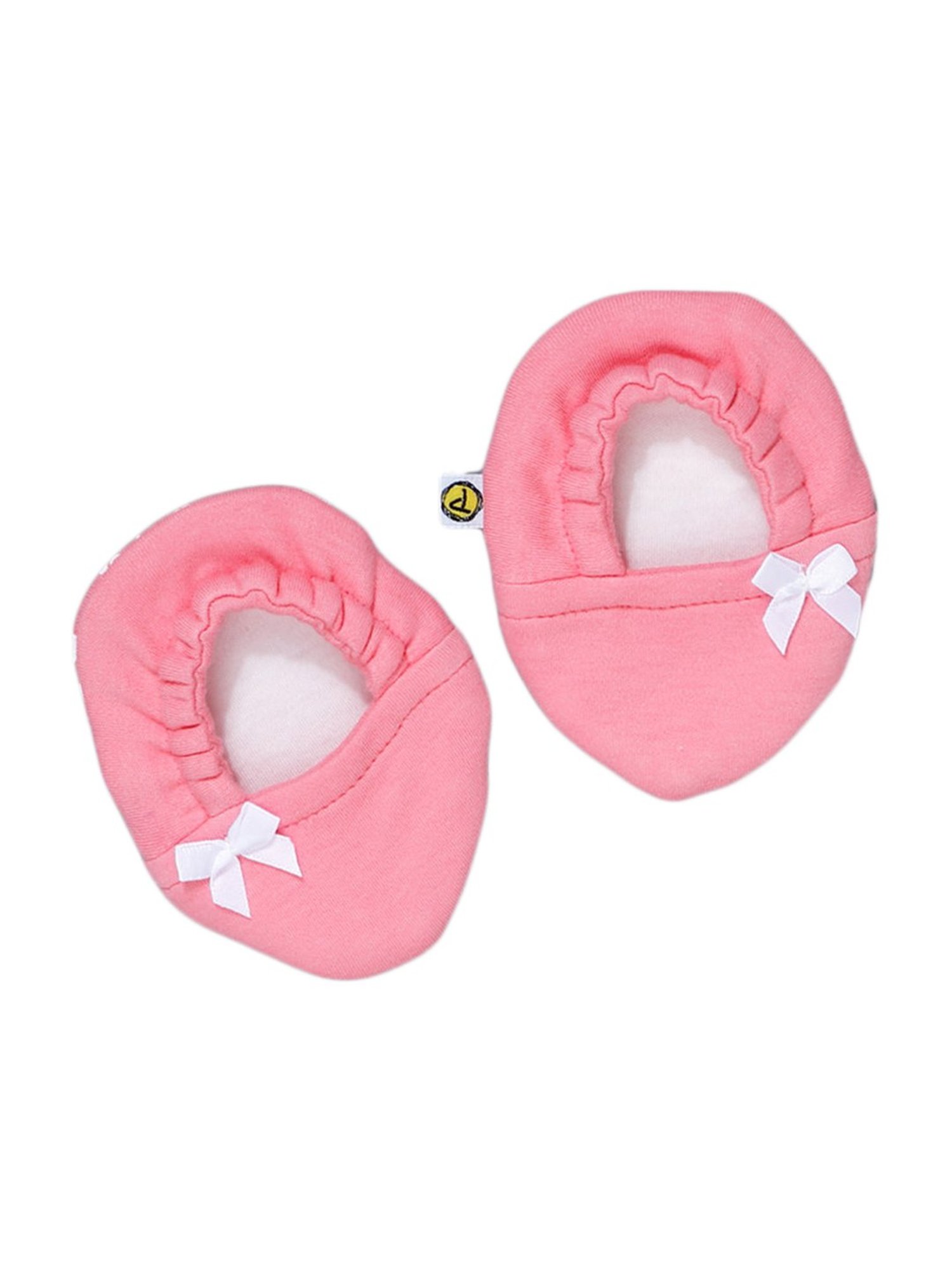 Pranava Kids Pink Cotton Printed Accessories Set