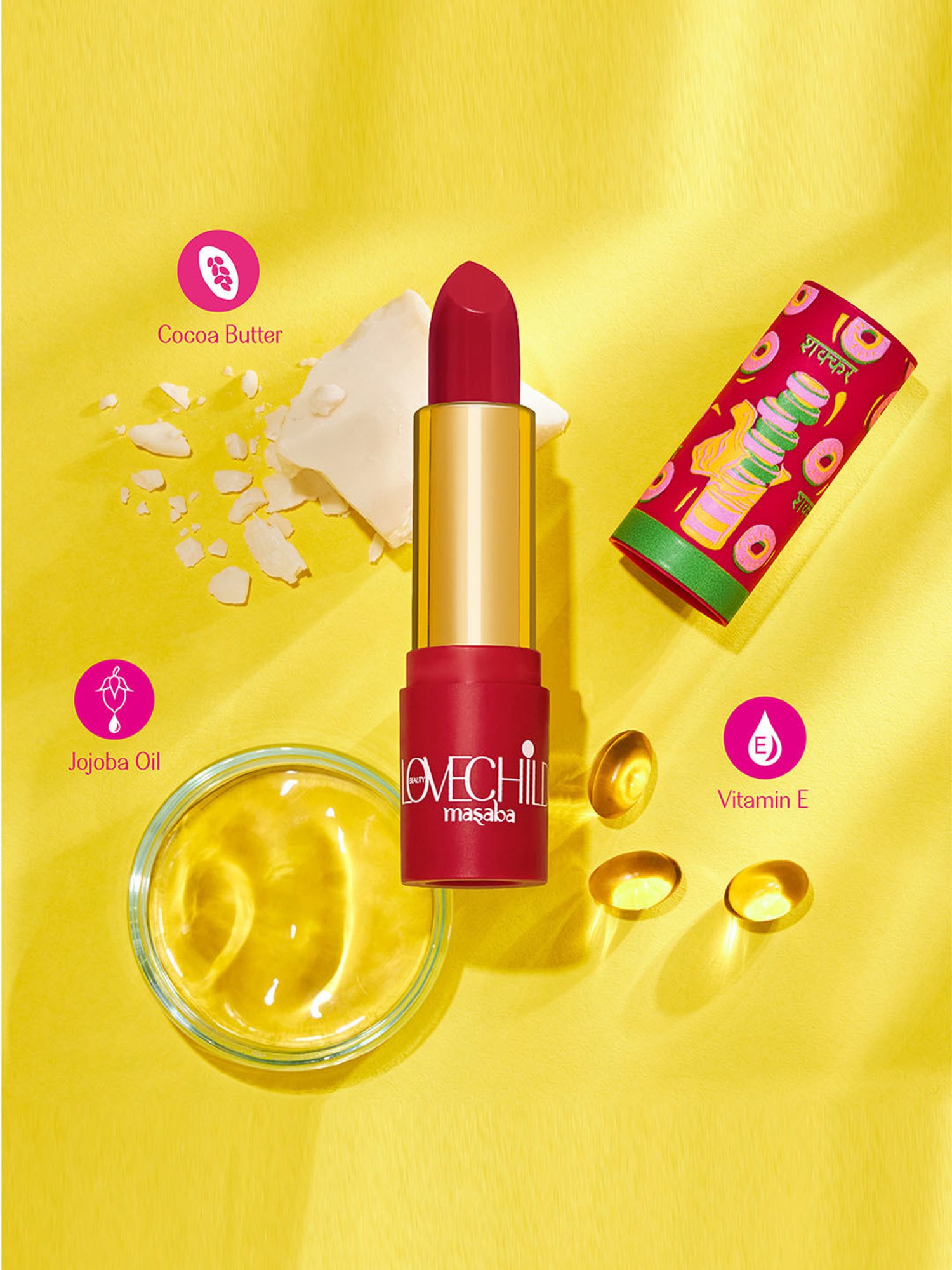 LoveChild Masaba For the Kid in You! Luxe-Matte Lipstick Twisted - 4 gm