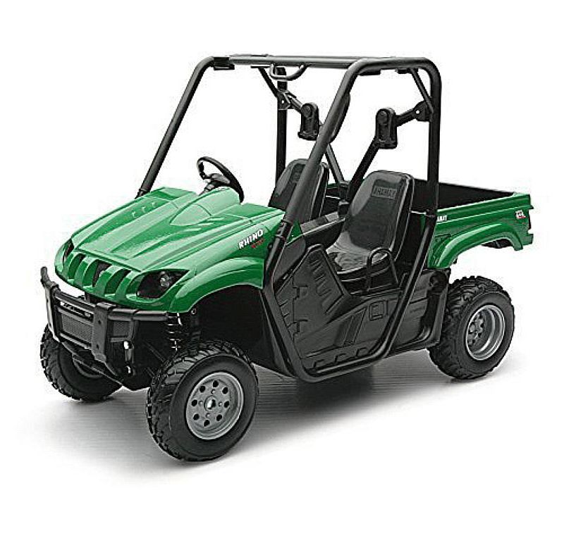 2008 Yamaha Rhino 700 F1 4x4 Off Road ATV Green 1/12 Diecast Model by New Ray