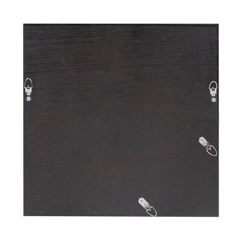 Square Chicago Decorative Wall Mirror Silver - Howard Elliott