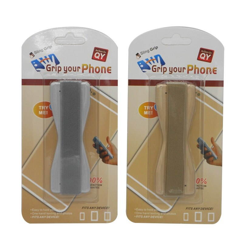 Anti Slip Elastic Band Strap Universal Phone Holder Stand For Apple IPhone Samsung Finger Grip For Mobile Phones Tablets