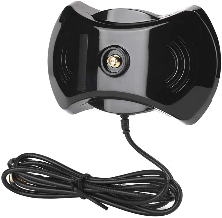 eboxer-1 Wi-Fi Antenna Magnetic Stand Base 1.2m/3.9ft Extension Cable with SMA Inner Screw Hole Interface for Wireless Router and Wireless Networks Card