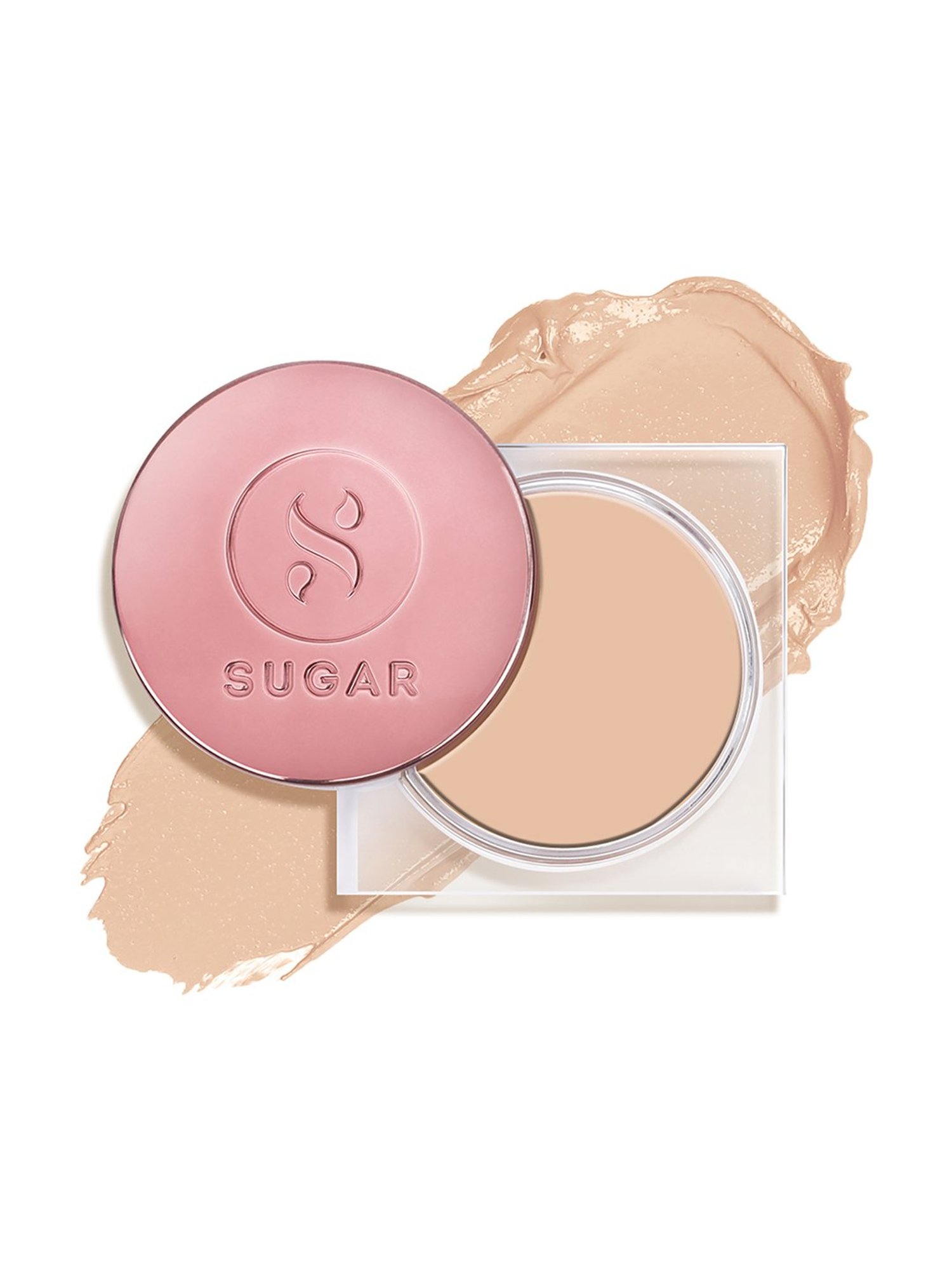 SUGAR Cosmetics Mettle Cream To Powder Foundation 10 Latte - 12 gm