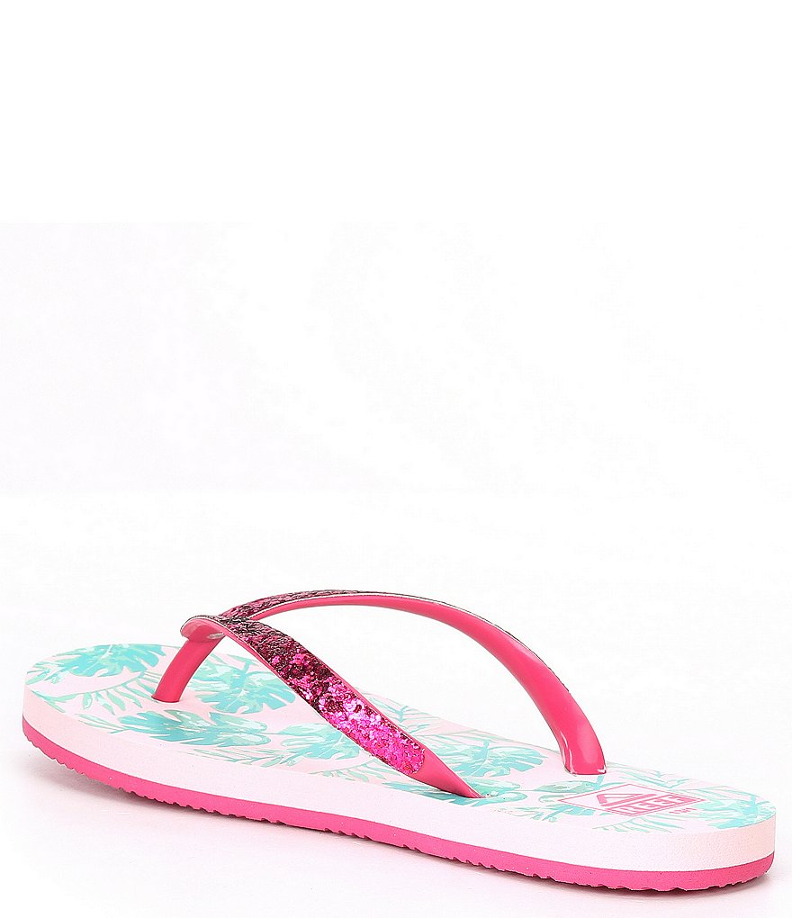 Reef Girls' Stargazer Print Flip Flops (Youth)
