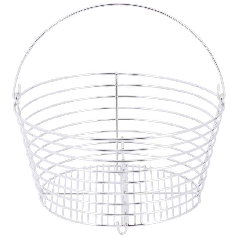 Chef's Secret 8qt T304 Stainless Steel Stockpot/Spaghetti Cooker with Deep Fry Basket & Steamer Inserts