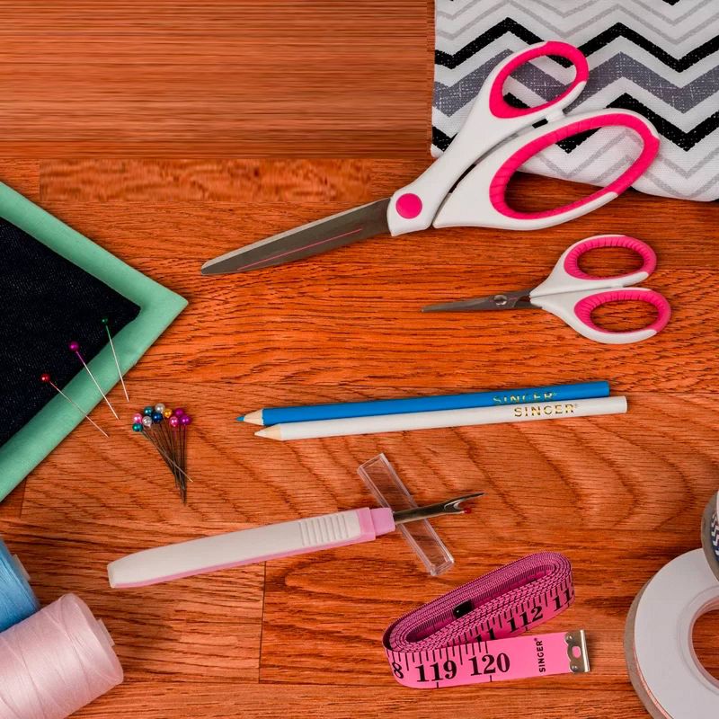 Singer 7pc Set Comfort Grip Sewing Bundle