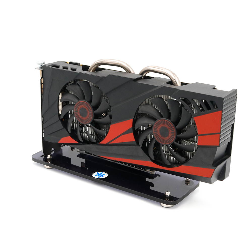 Magnetic Standoff Vertical Kickstand Base with a High Speed PCI-E Extension Cable, for PCI- E 3.0 16X Graphics Card, Idea for DIY ATX Case