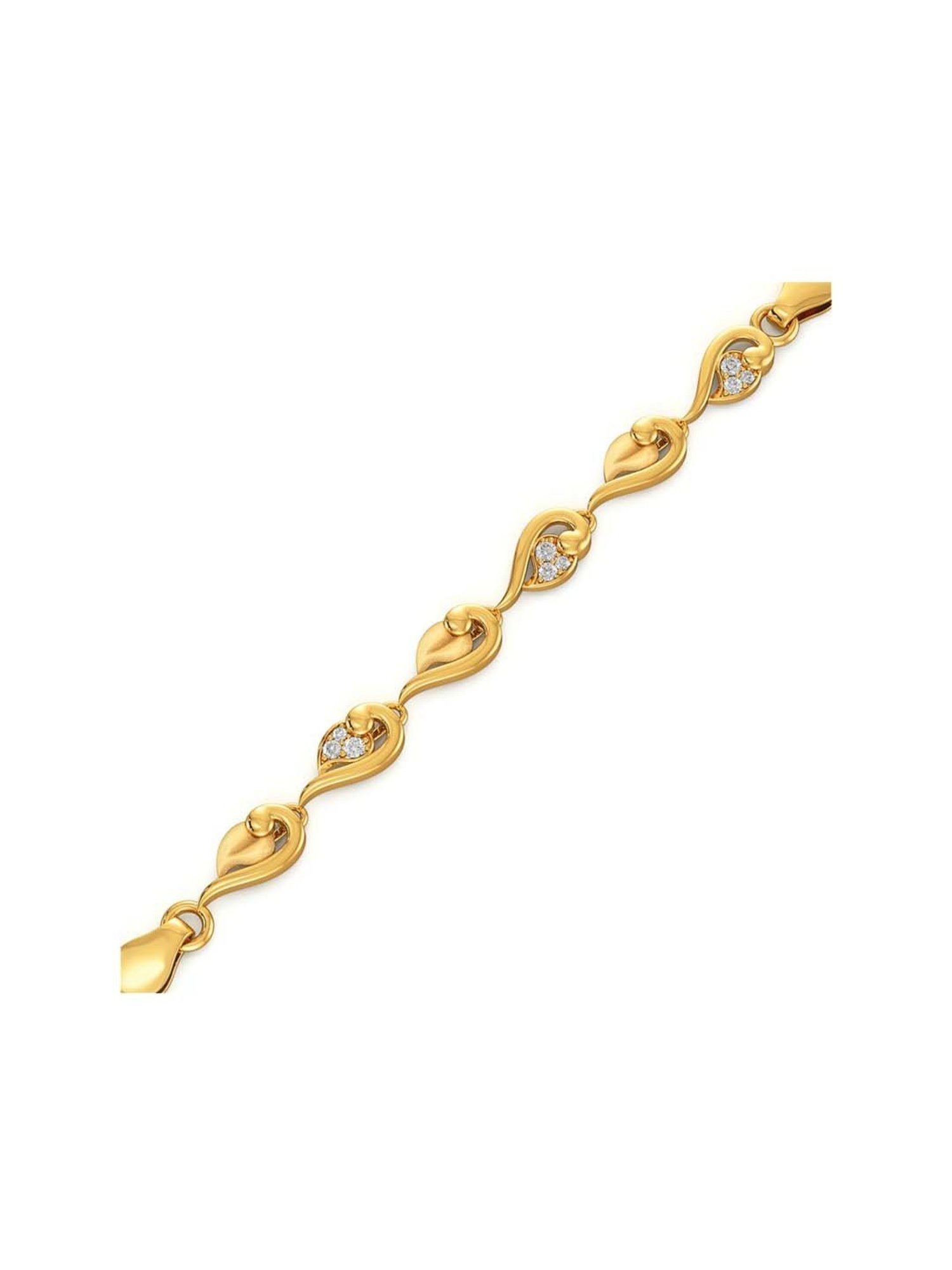 Joyalukkas Gold 22K Floral Bracelet for Women