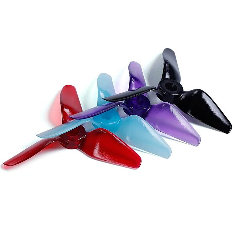 16pcs  3x4x3V1S TriBlade Propeller 3 inch Props for RC FPV Drone Quadcopter 4sets Mix Color