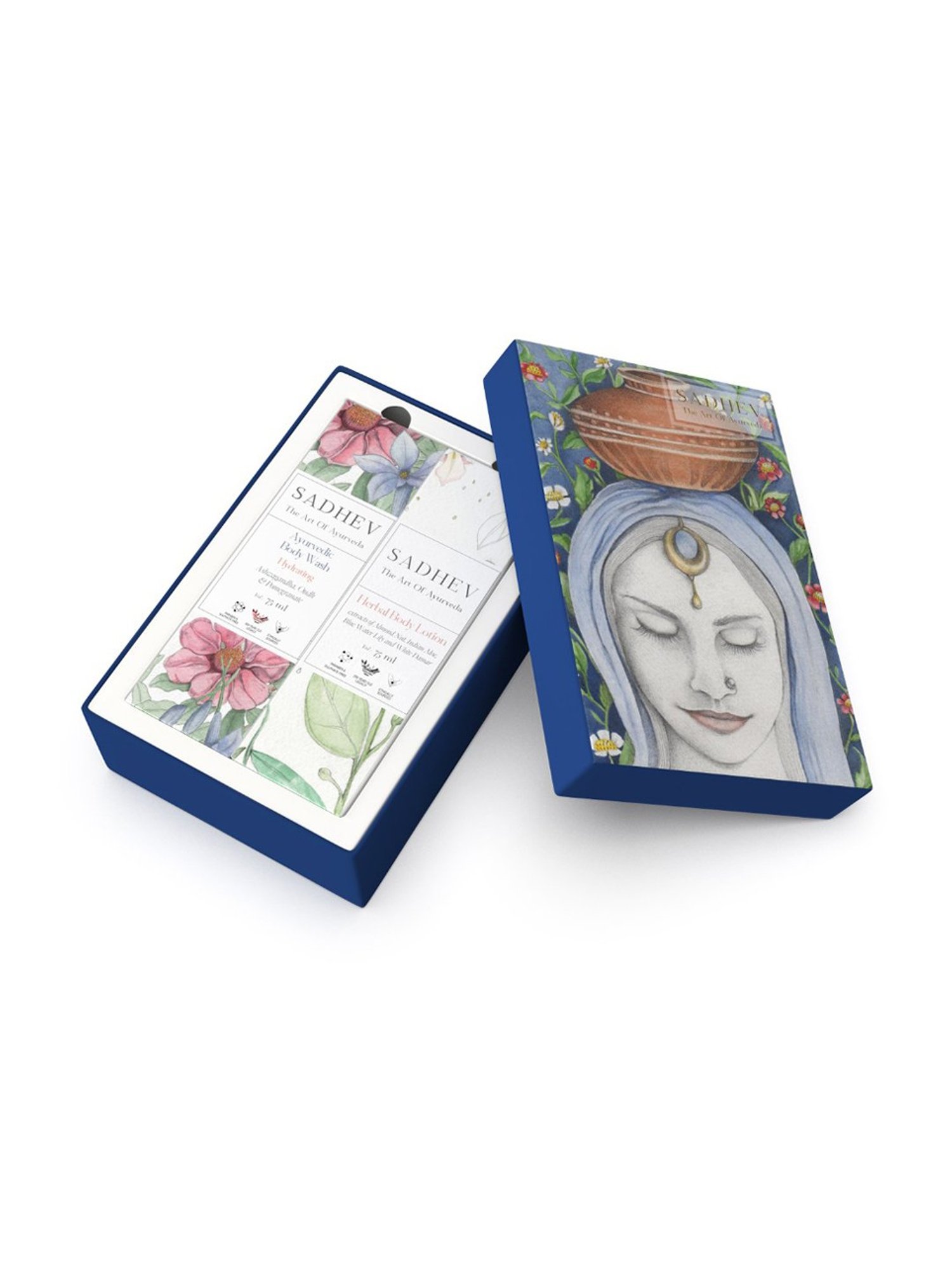 SADHEV Arva Veda - Hydrating Shower Kit