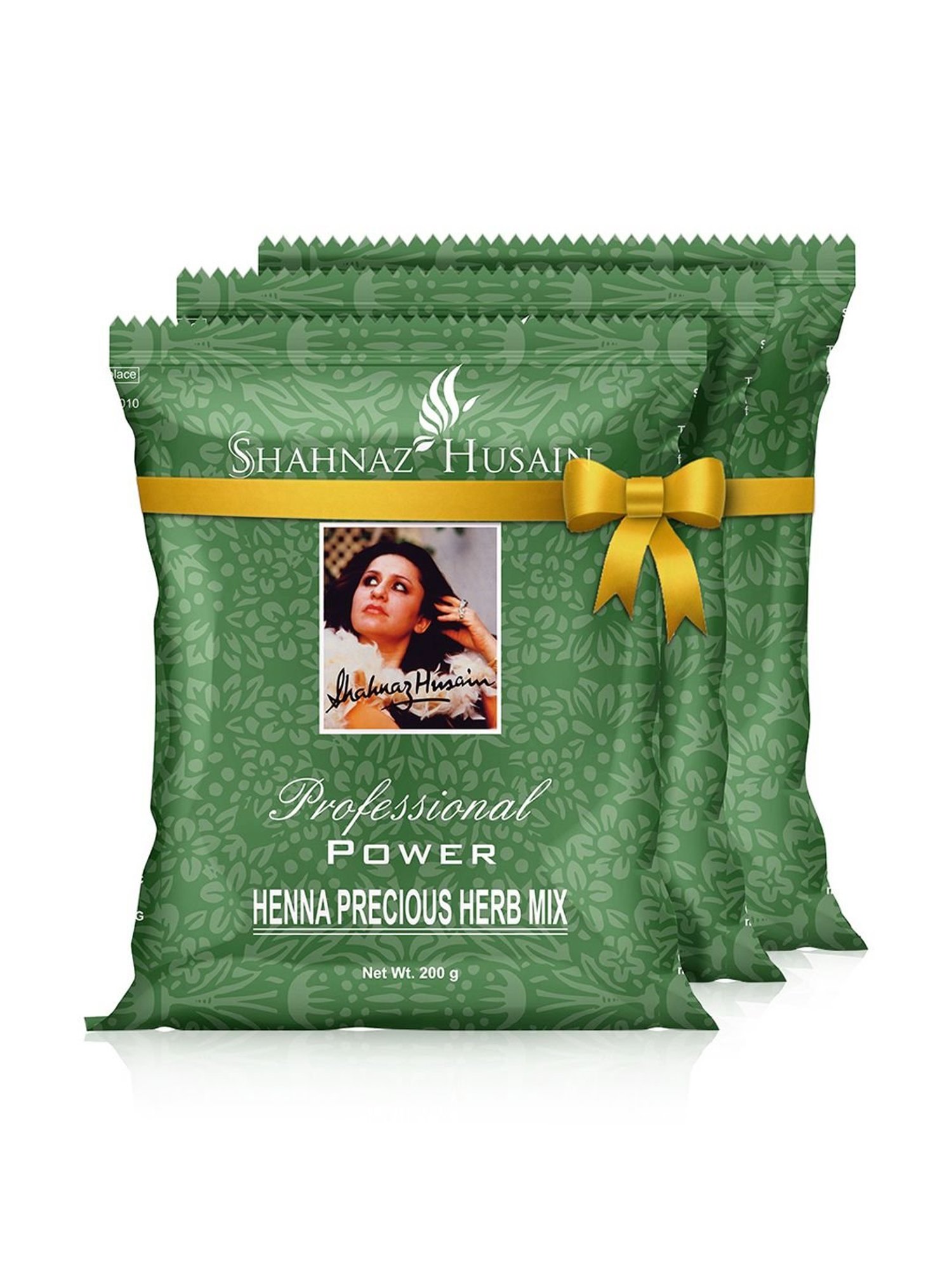 Shahnaz Husain Henna Precious Herb Mix Combo Pack - 3x200 gm