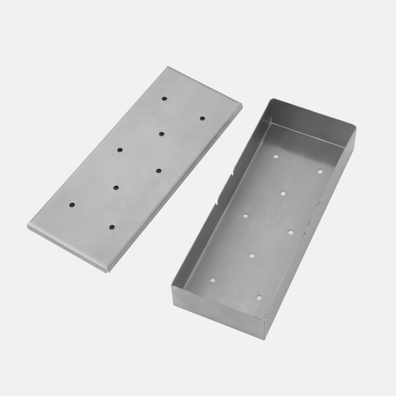 9" Stainless Steel Smoker Box TB0902S- Royal Gourmet