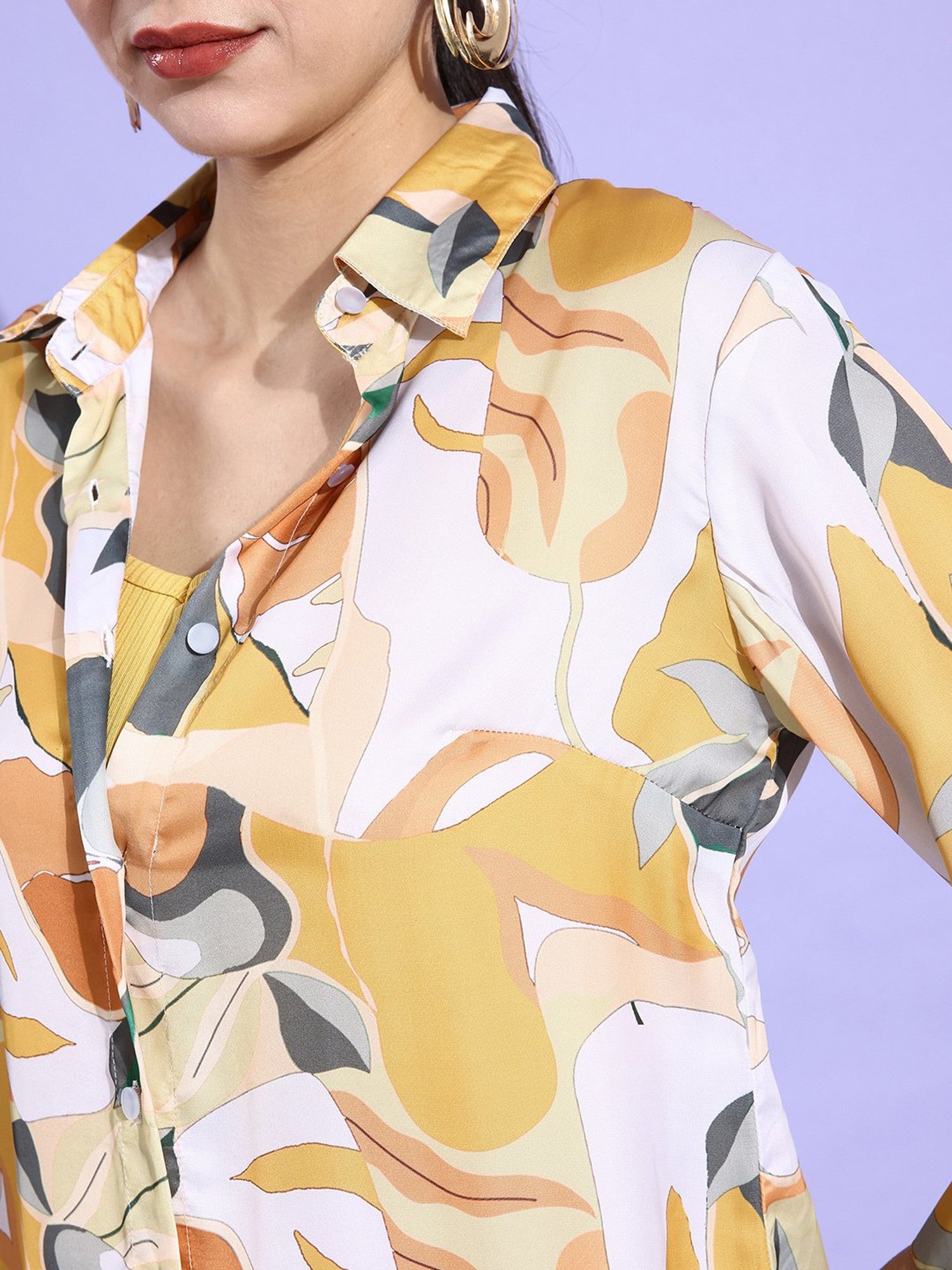 Anvi Be Yourself Multicolor Printed Shirt