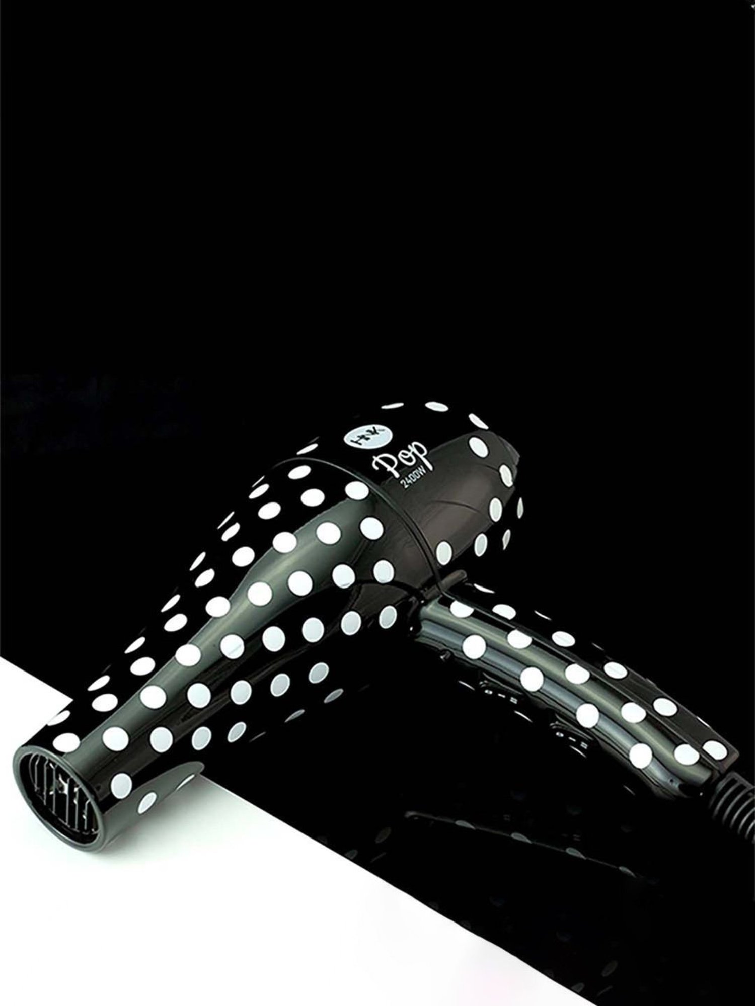 HNK Dryer POP 2400W Hair Dryer (Black and White)