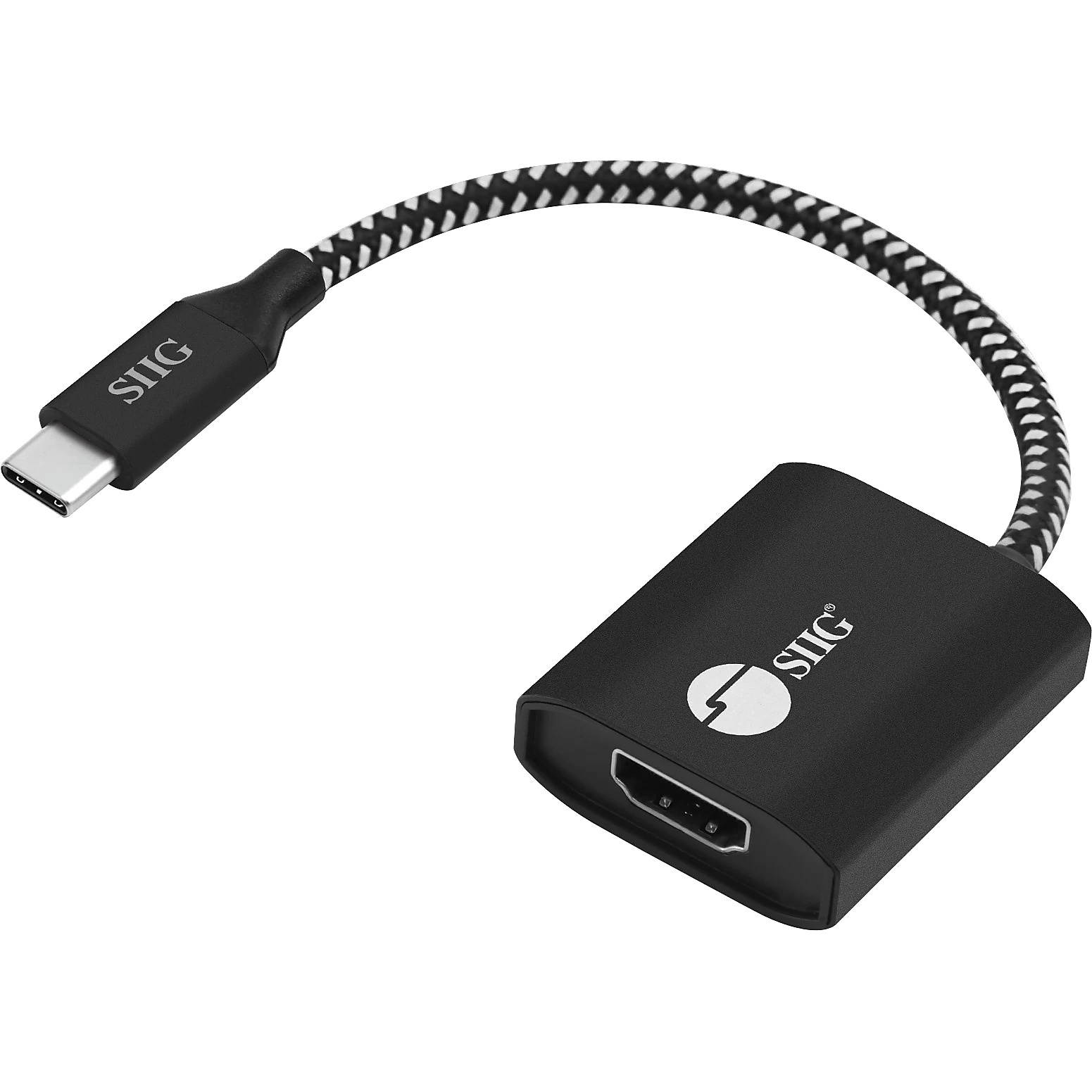 Siig Usb Type-C To Hdmi Video Cable Adapter With Pd Charging