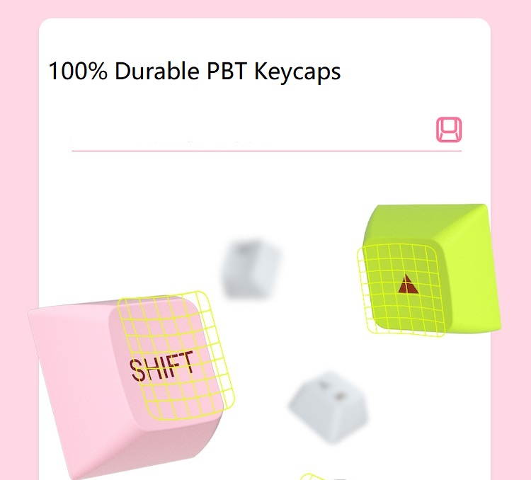 KEMOVE Snowfox Bluetooth 5.1 Wireless/Wired 60% Mechanical Keyboard - RGB Backlit 61 Keys Keyboard - Hot Swappable, PBT Keycap, Full Keys Programmable - White (Gateron Mechanical Switch)