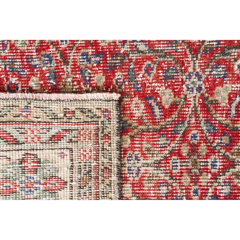 6'11"x10'2" Vintage One-of-a-Kind Herribert Rug Red - Revival Rugs