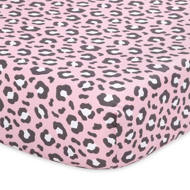 The Peanutshell Fitted Crib Sheets - Animal Print 2pk