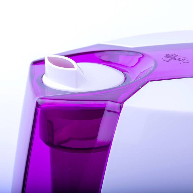 Air Innovations 1.37 Gal Ultrasonic Cool Mist Humidifier with Aroma Tray Purple
