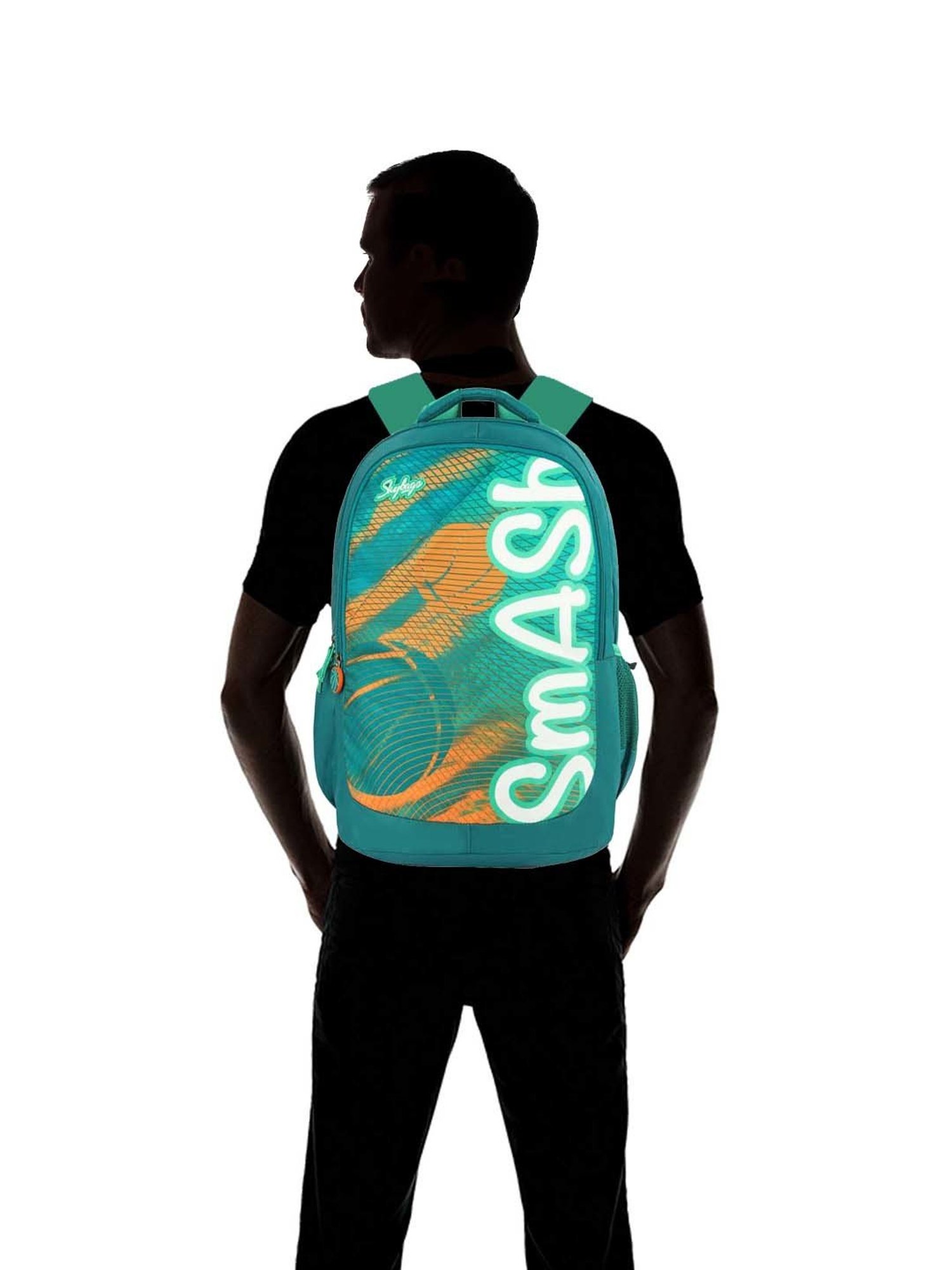 Skybags Squad 06 30 Ltrs Green Medium Backpack