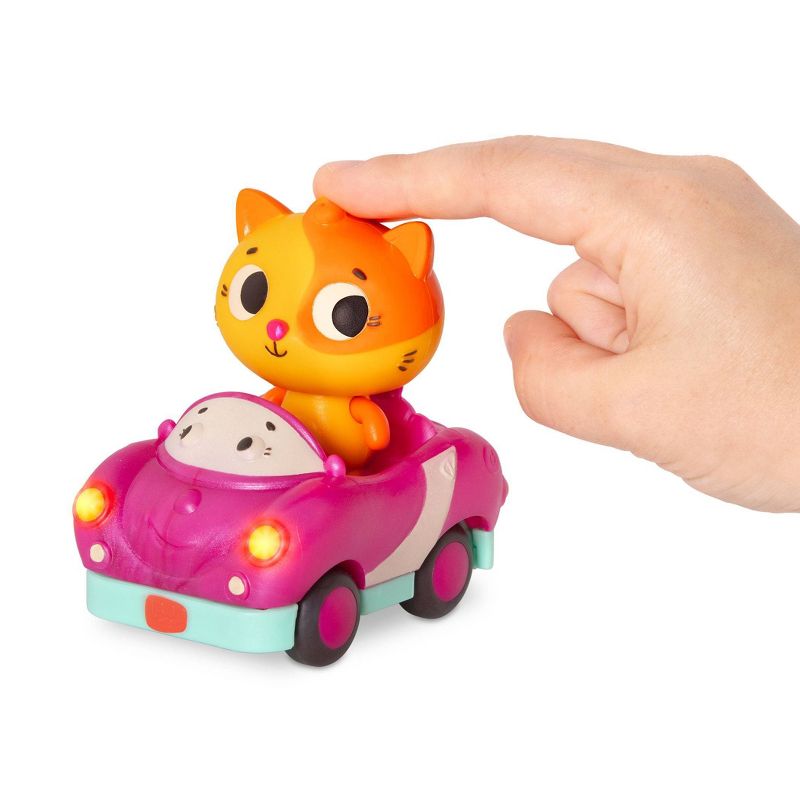 Land of B. Light-Up Toy Cat & Car - Lolo & Smarty Pants