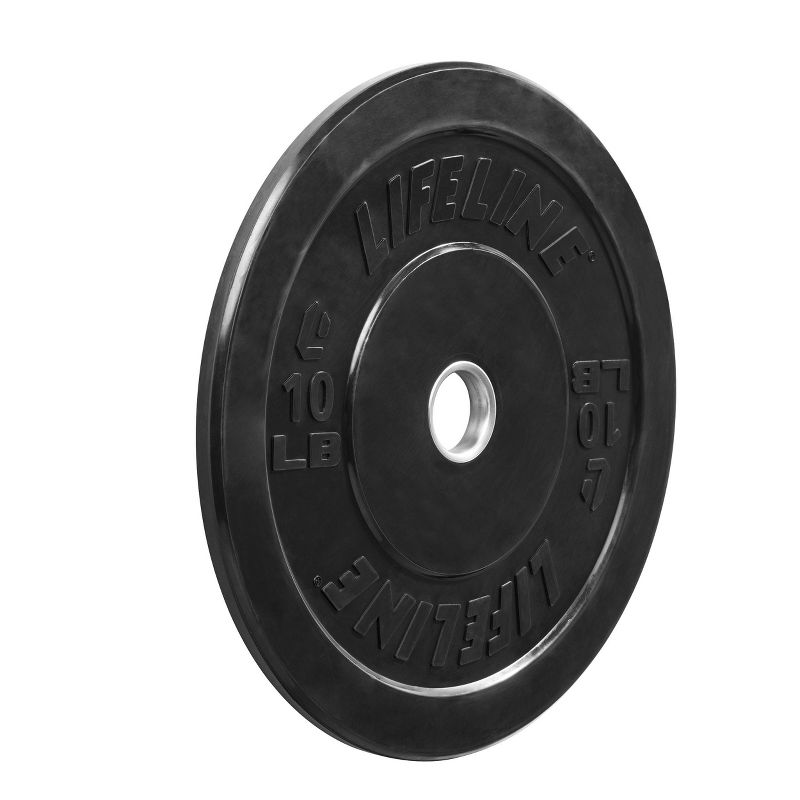 Lifeline Olympic Rubber Bumper Plate 10lbs
