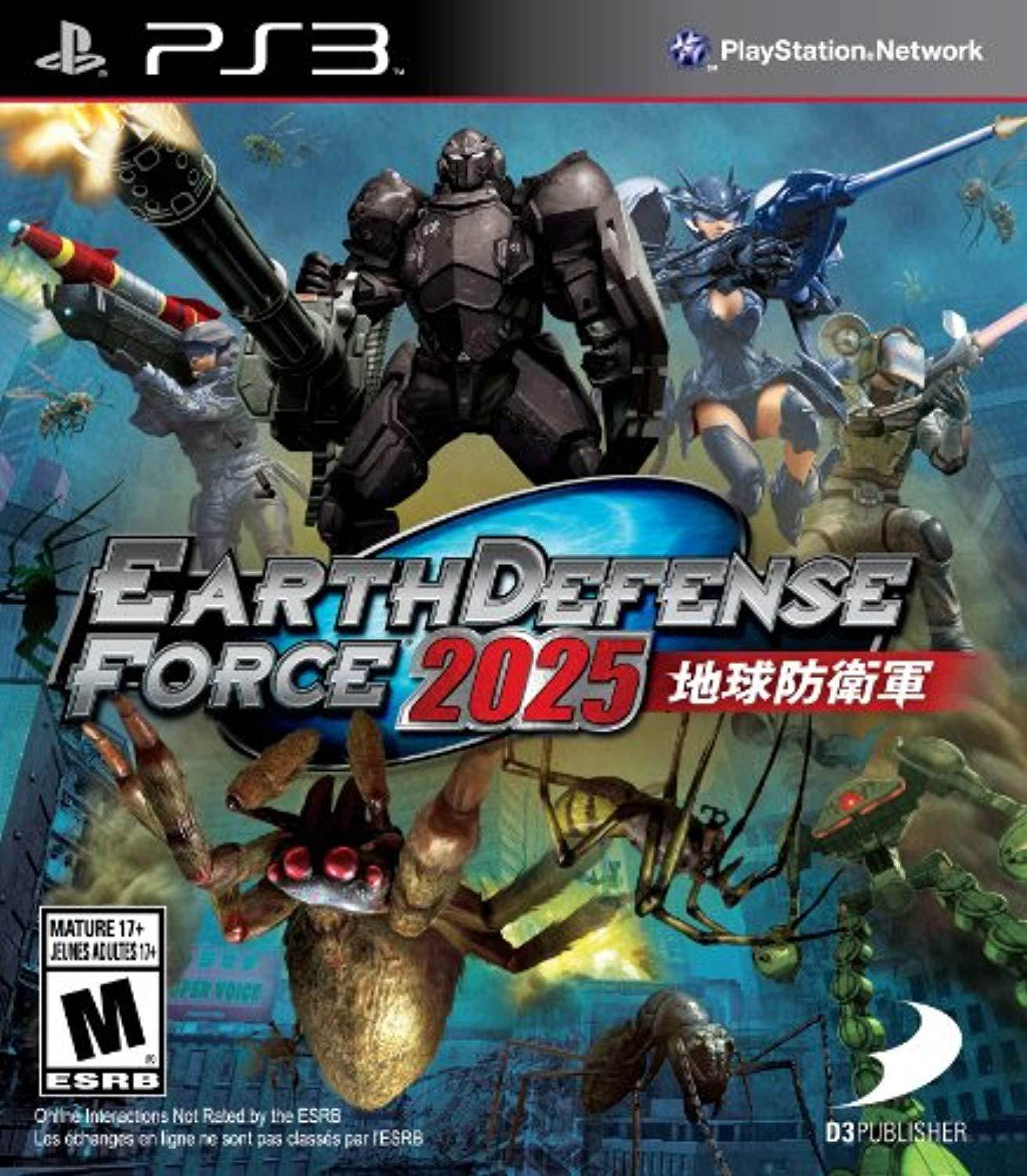 earth defense force 2025 - playstation 3