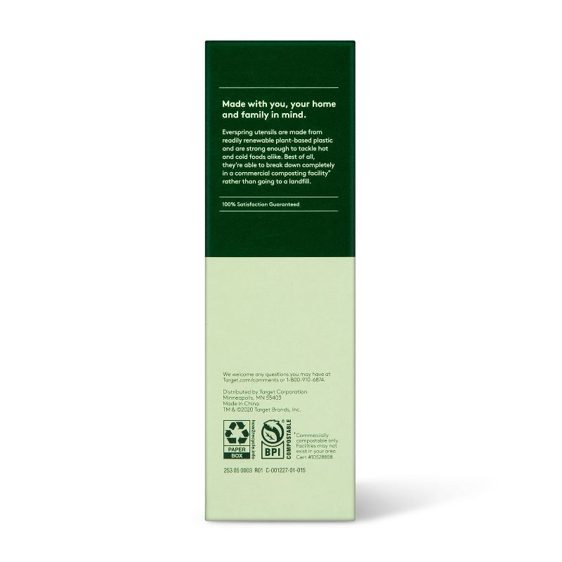 Cutlery Combo Disposable Tableware - 24ct - Everspring™