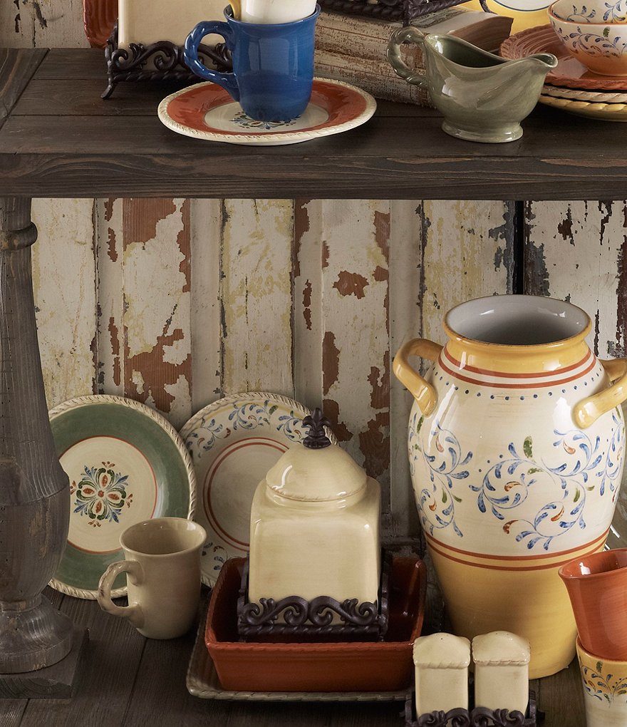 Artimino Tuscan Countryside Rope Stoneware Mug