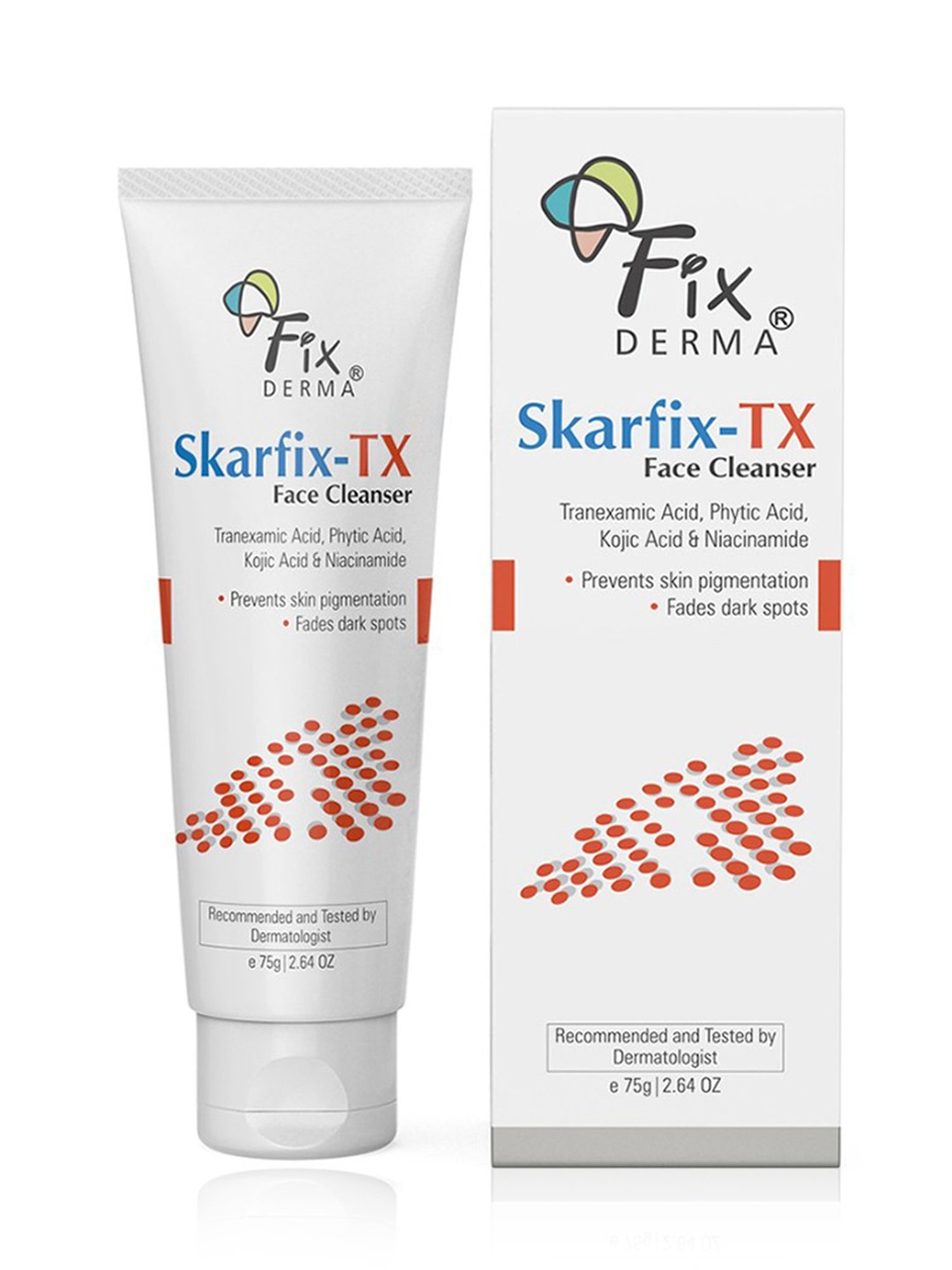 Fixderma Skarfix-TX Face Cleanser - 75 gm