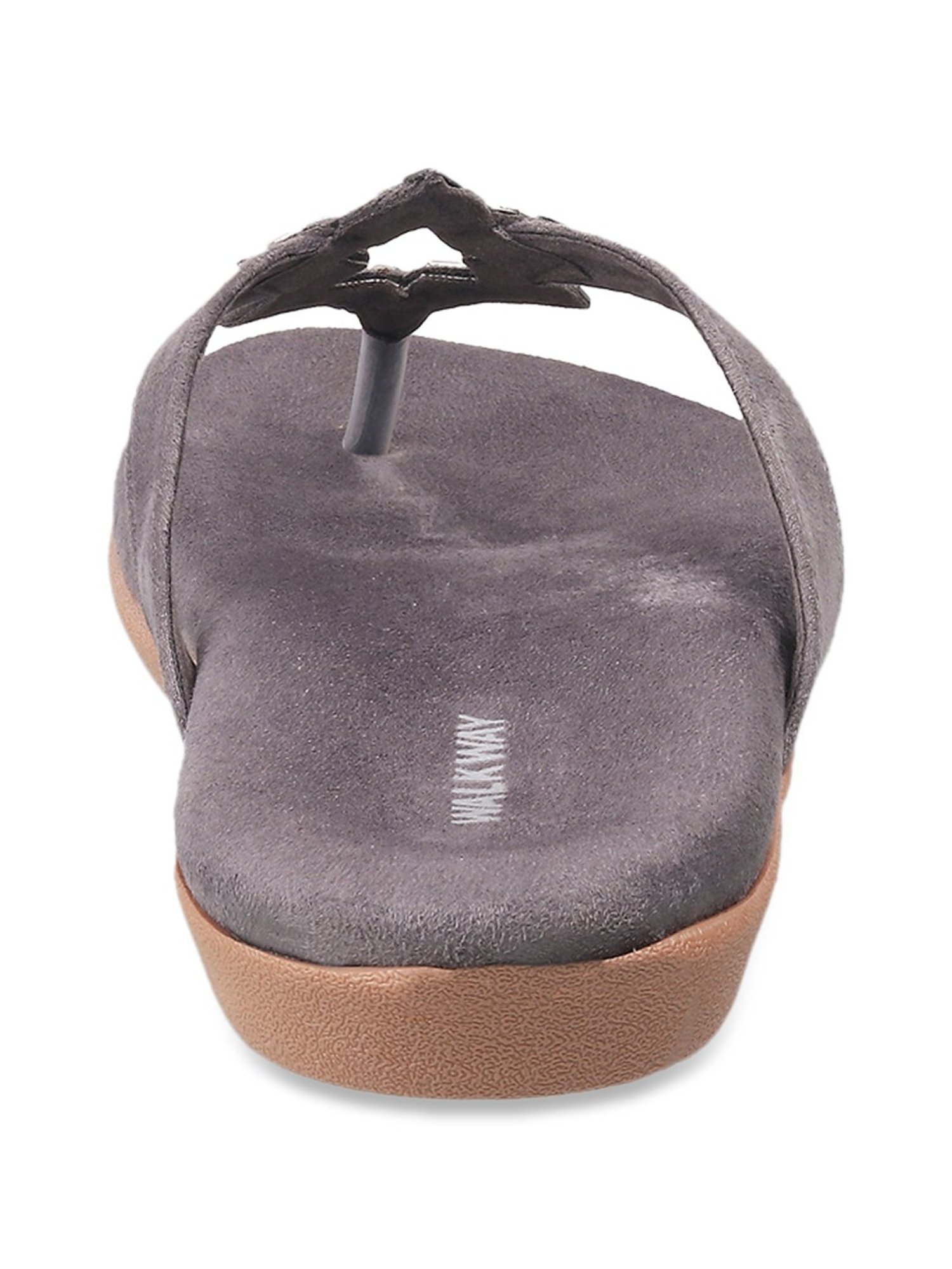 Walkway Women's Ash Grey Thong Sandals