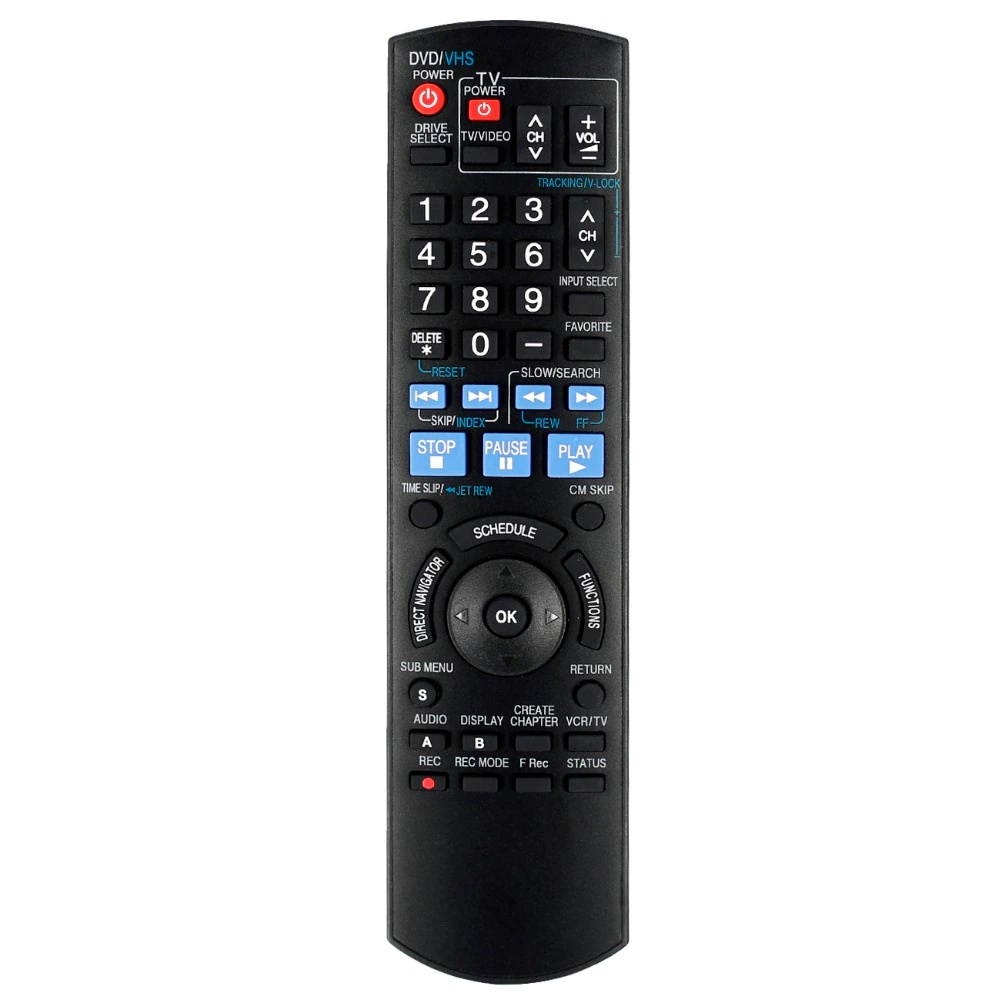 remote control for panasonic DVD player N2QAYB000197 N2QAYB000196 EUR7659T80 DMR-EZ48V