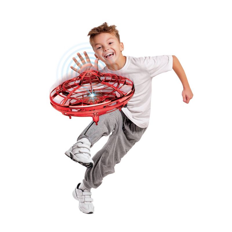 The Original Hover Star Motion Controlled UFO- Red