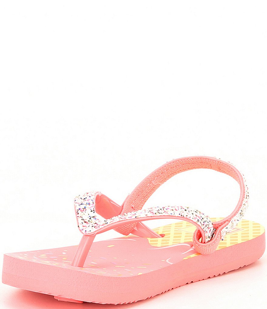 Reef Girls' Little Stargazer Flip Flops (Infant)