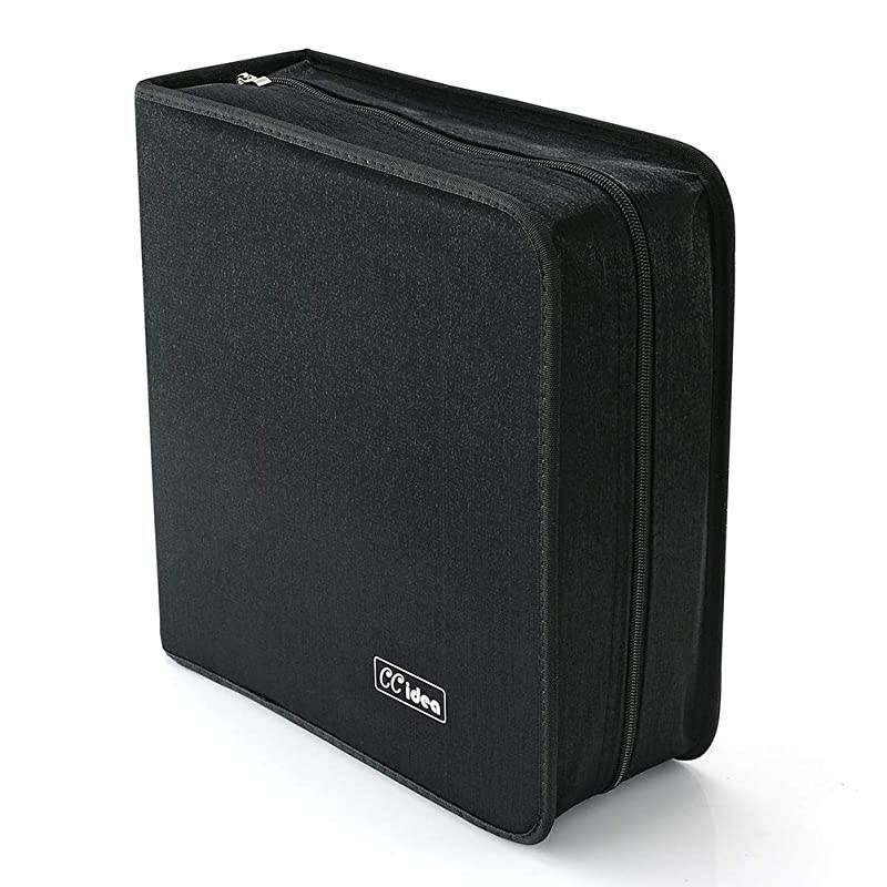 264 Capacity CD/DVD Case Holder, Storage, Binder by  (Black)