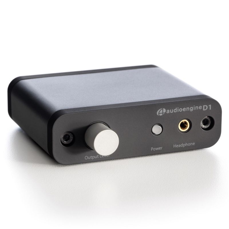 Audioengine D1 Premium 24-Bit DAC With Headphone Amp (Black)