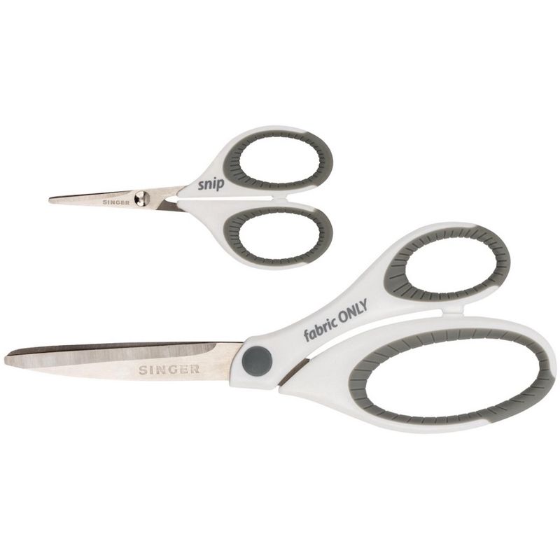 Singer Sewing Scissors Set 2/Pkg-8.5" Fabric & 4" Mini Detail Scissors