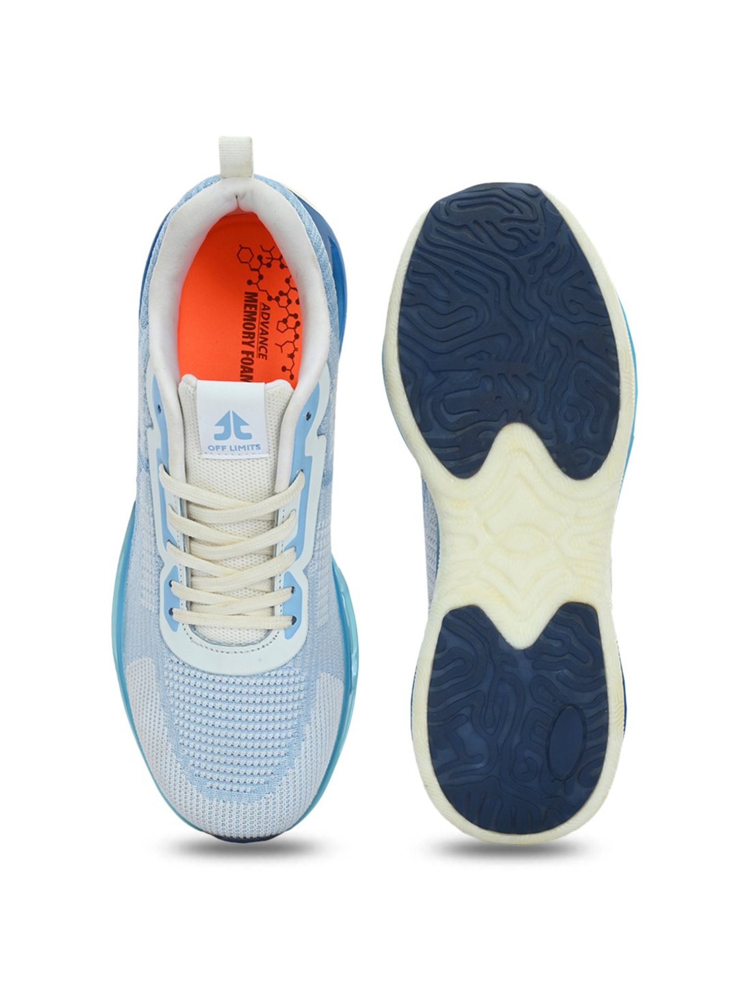 Off Limits Men's BELUGA Ice Blue Running Shoes