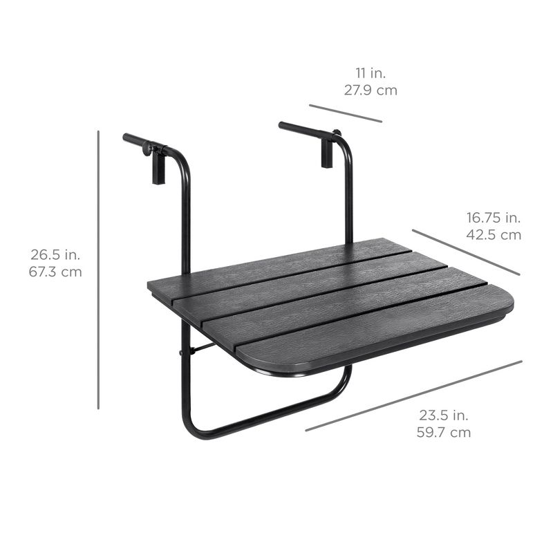 Wood Fiber Clay Patio Accent Table - Olivia & May