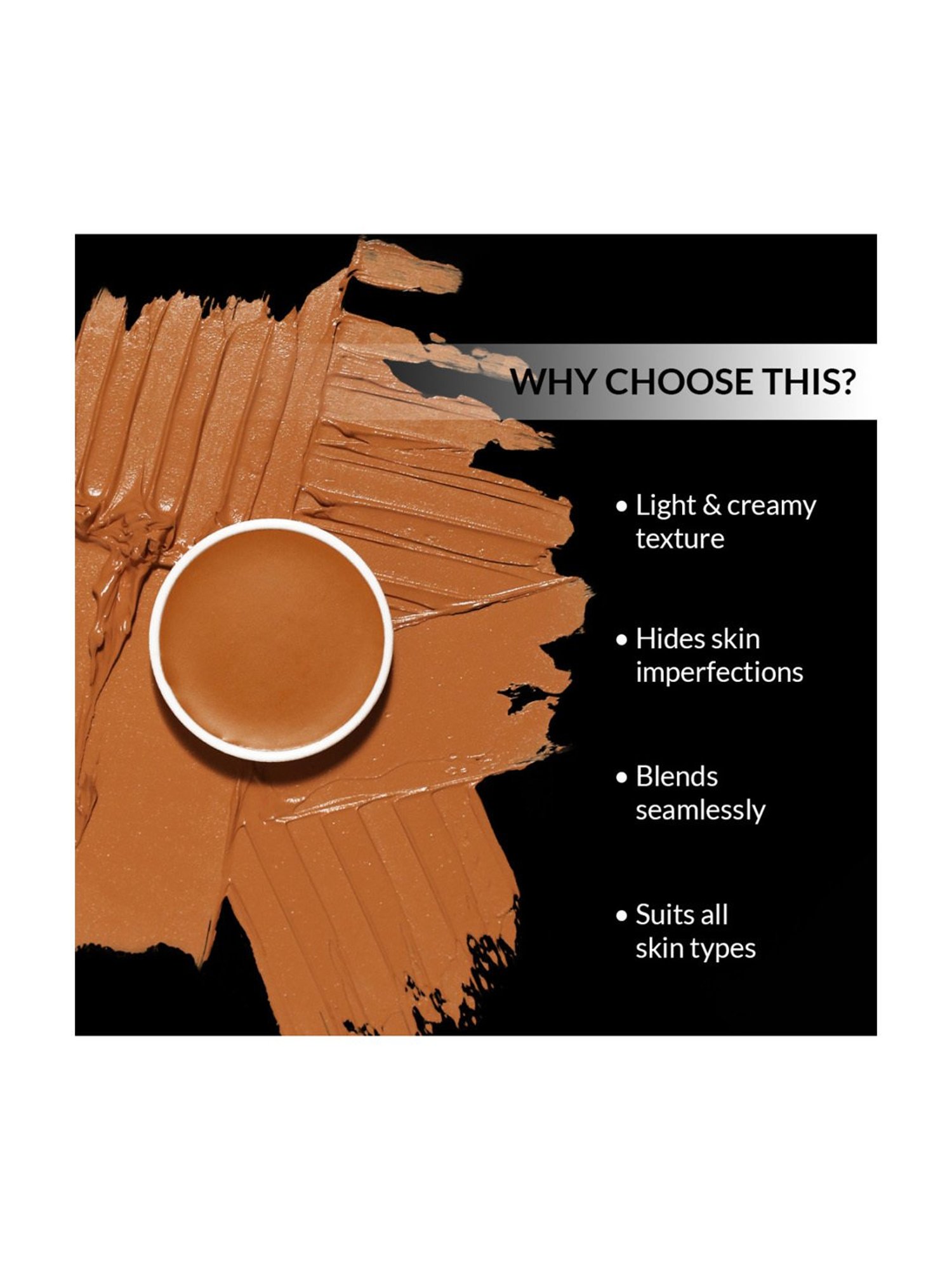 Stars Cosmetics Matte Finish Face Make Up Foundation Palette Refill FS38 - 4 gm