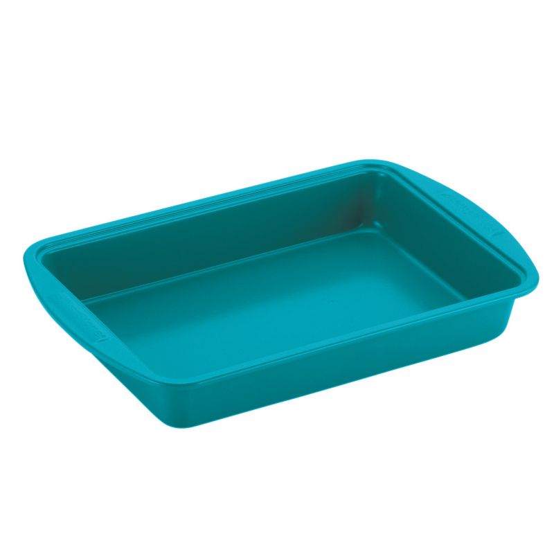 Silverstone Cake Pan with Lid - Blue