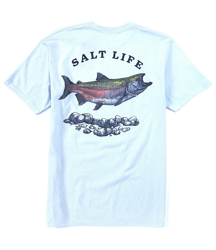 Salt Life Short-Sleeve King Salmon Graphic T-Shirt