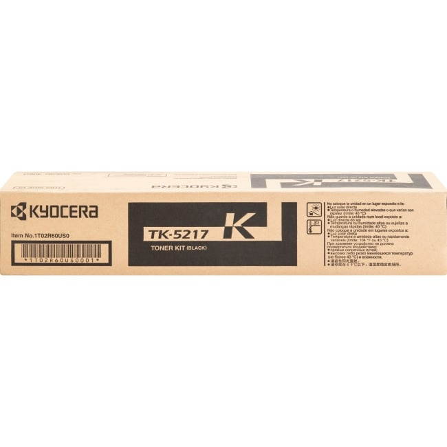 Kyocera TK5217K Genuine OEM 1T02R60US0 Black Toner Cartridge - 20K Yield