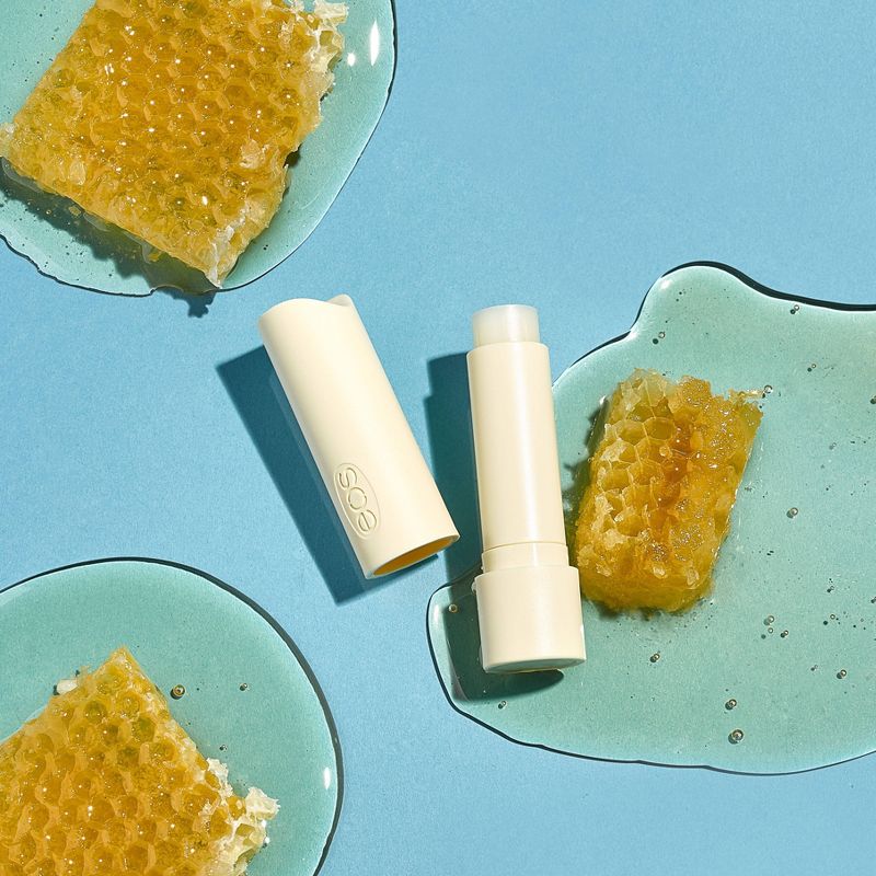 eos Natural Organic Lip Balm Sticks - Vanilla Bean - 4pk