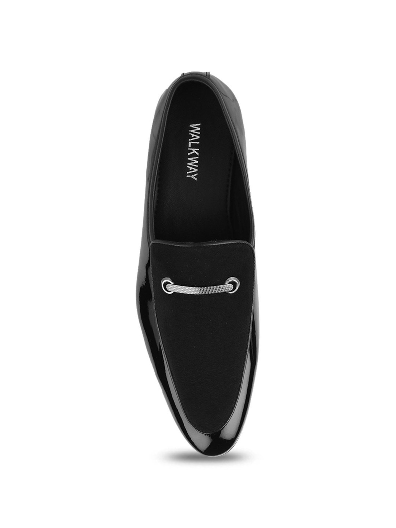 Walkway Men's Black Casual Loafers