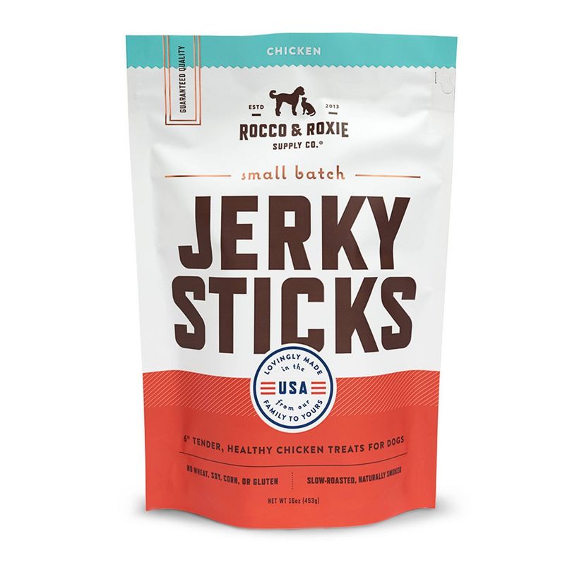 Rocco & Roxie Supply Co. Chicken Jerky Sticks Dog Treats - 16oz